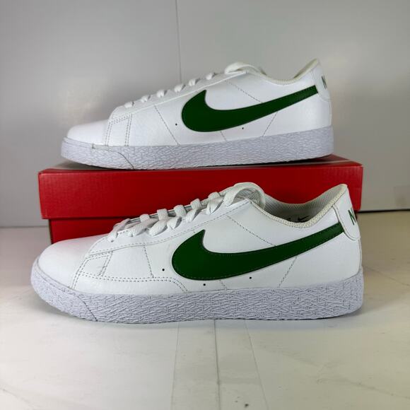 Nike Blazer Low (GS) CZ7576-101 White/Green Size 7 Youth - Picture 1 of 7